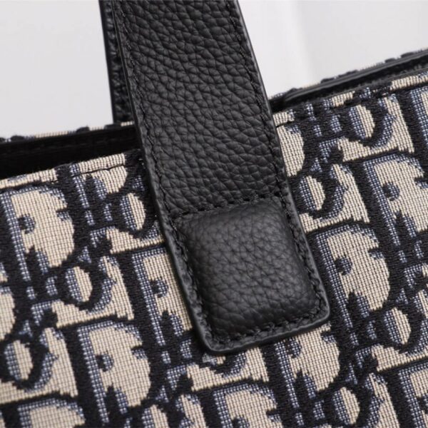 SADDLE TOTE BAG WITH SHOULDER STRAP - Image 6