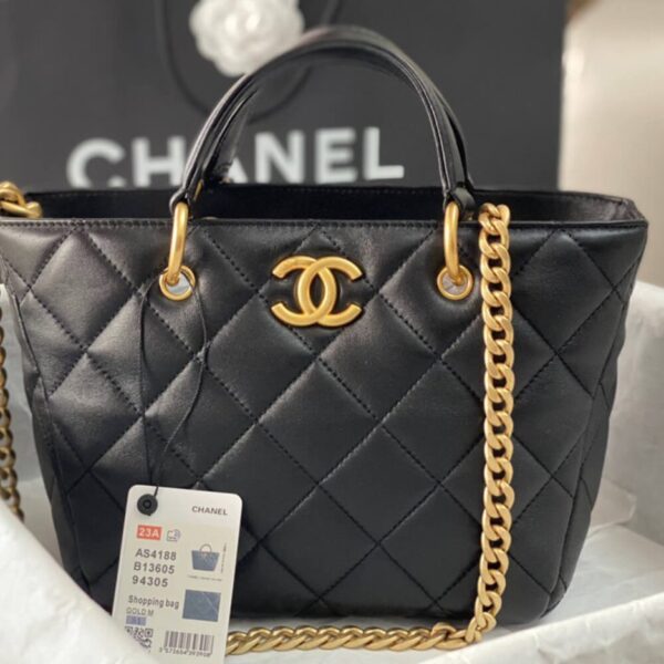 CHANEL SHOPPING BAG - Image 6