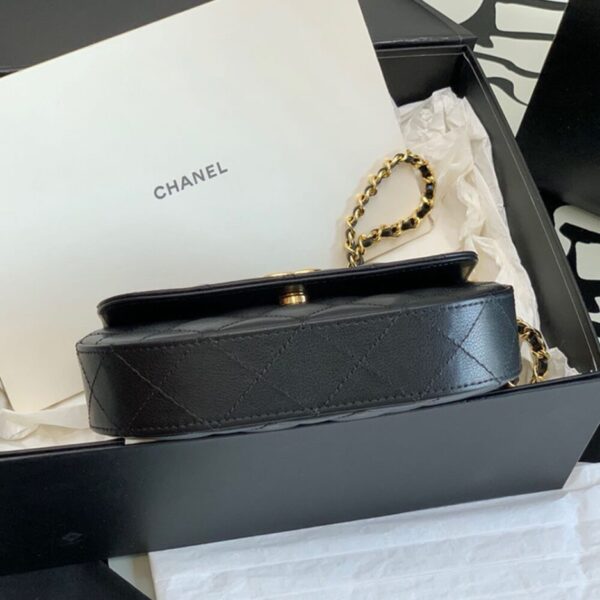 CHANEL MINI FLAP WITH HANDLE(HIGH-END GRADE) - Image 6
