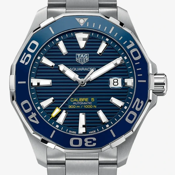 TAG HEUER AQUARACER Automatic Watch - Diameter 43 mm WAY201B.BA0927 - Image 3