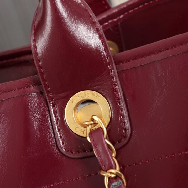CHANEL LARGE DEAUVILLE TOTE - Image 7