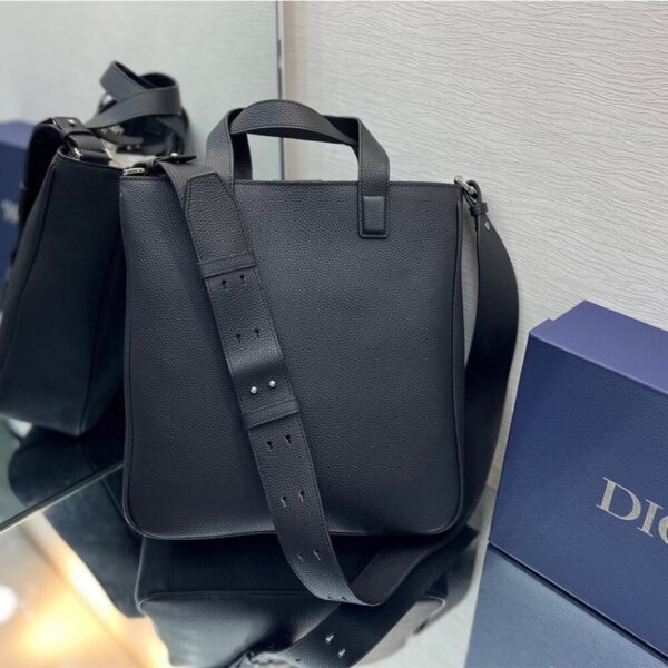 SADDLE TOTE BAG WITH SHOULDER STRAP - Image 7
