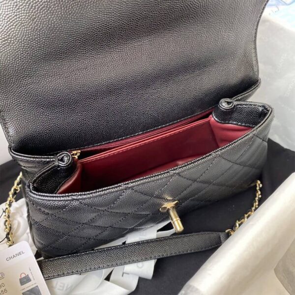 CHANEL Coco Handle Bag Small - Image 8