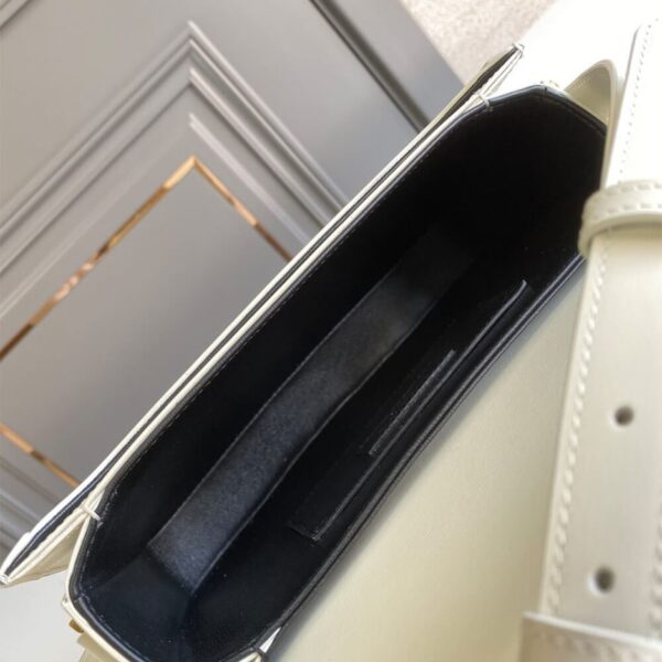 SOLFERINO MEDIUM SATCHEL IN BOX SAINT LAURENT LEATHER - Image 8