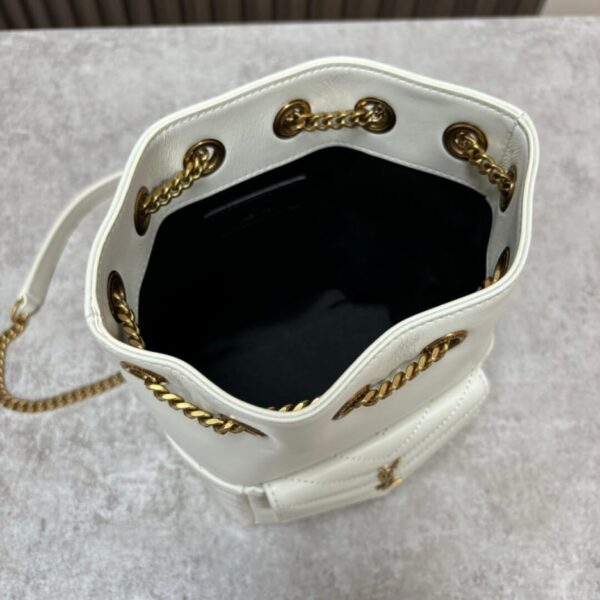 YSL Joe quilted lambskin mini bucket - Image 8