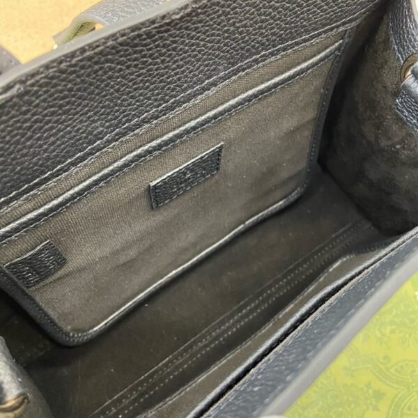 GUCCI SMALL TOTE BAG WITH HOOK CLOSURE - Image 8