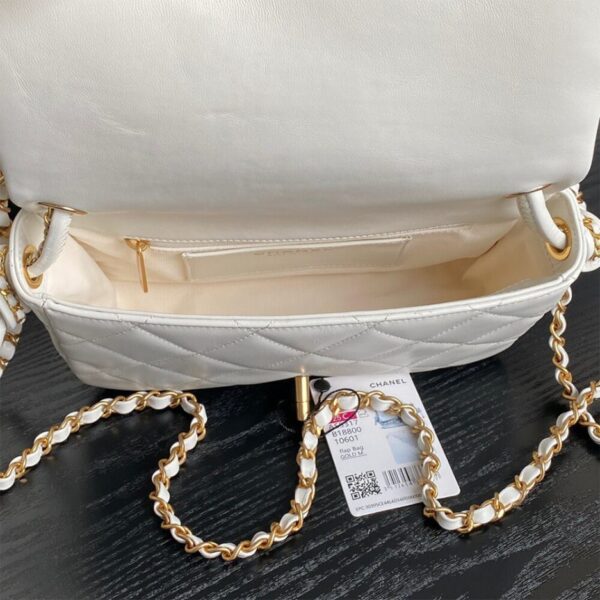 CHANEL Flap Bag with Top Handle(HIGH-END GRADE) - Image 8