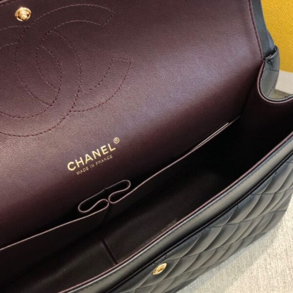 CHANEL Classic Maxi Handbag - Image 8