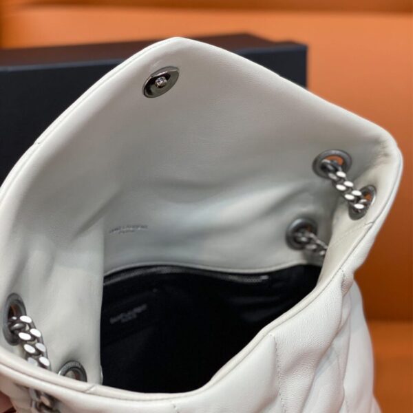 PUFFER SMALL CHAIN BAG IN QUILTED LAMBSKIN - Image 8