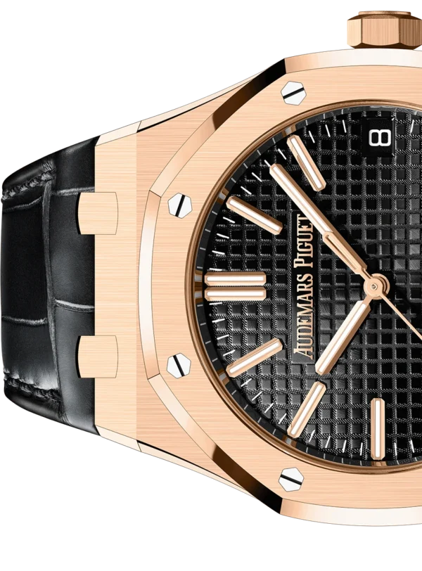 ROYAL OAK SELFWINDING  50TH ANNIVERSARY  Ref. 15510OR.OO.D002CR.01 This 18-carat pink gold Royal Oak Selfwinding in 4 - Image 5