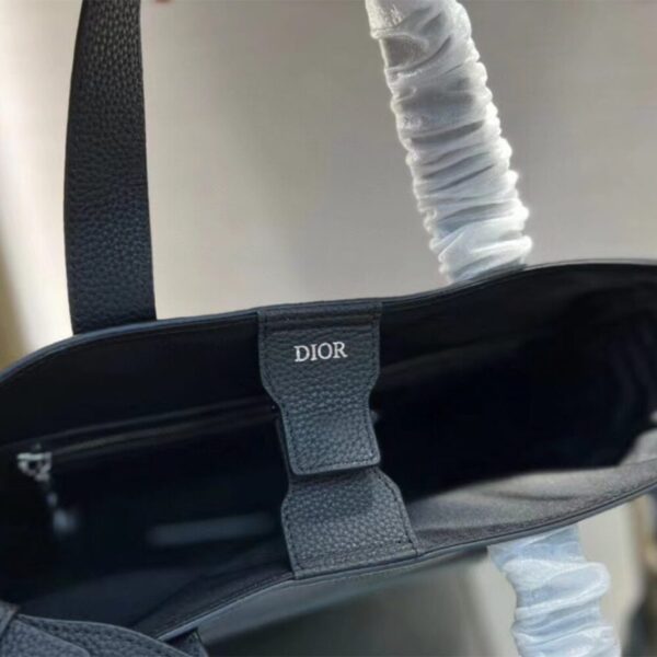 SADDLE TOTE BAG WITH SHOULDER STRAP - Image 9