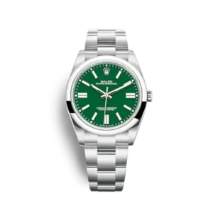 OYSTER PERPETUAL 124300 Series??green dial??