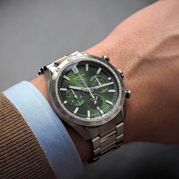 TAG HEUER CARRERA Automatic Chronograph - Diameter 44 mm CBN2A10.BA0643 - Image 8