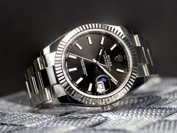 Rolex Datejust 41 Blue m126334-0017 Jubilee 18k White Gold - Image 6