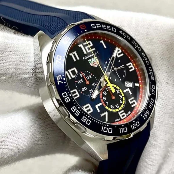TAG HEUER FORMULA 1 X RED BULL RACING Quartz Chronograph - Diameter 43 mm CAZ101AL.FT8052(AAAAA version) - Image 6