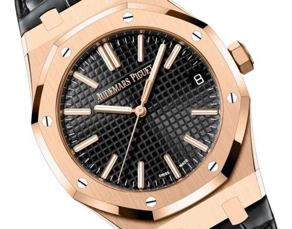 ROYAL OAK SELFWINDING  50TH ANNIVERSARY  Ref. 15510OR.OO.D002CR.01 This 18-carat pink gold Royal Oak Selfwinding in 4 - Image 2